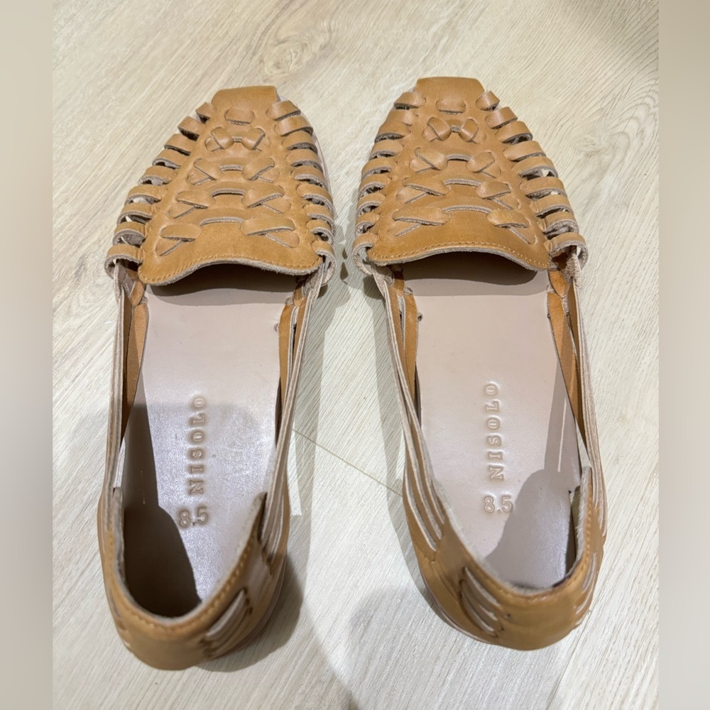 Huarache Sandal Almond